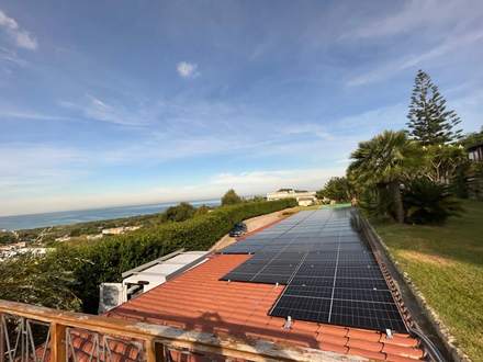 Impianto 25 kWp · Bacoli realizzato da Energy4You in Campania